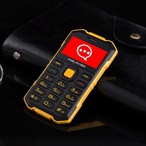 Melrose S2 Triple Proofing Card Mobile Phone, Dustproof Shockproof Shatter-resistant, 1.7 inch, MTK6260DA,  21 Keys, Bluetooth, FM,  0.3MP Camera, GSM