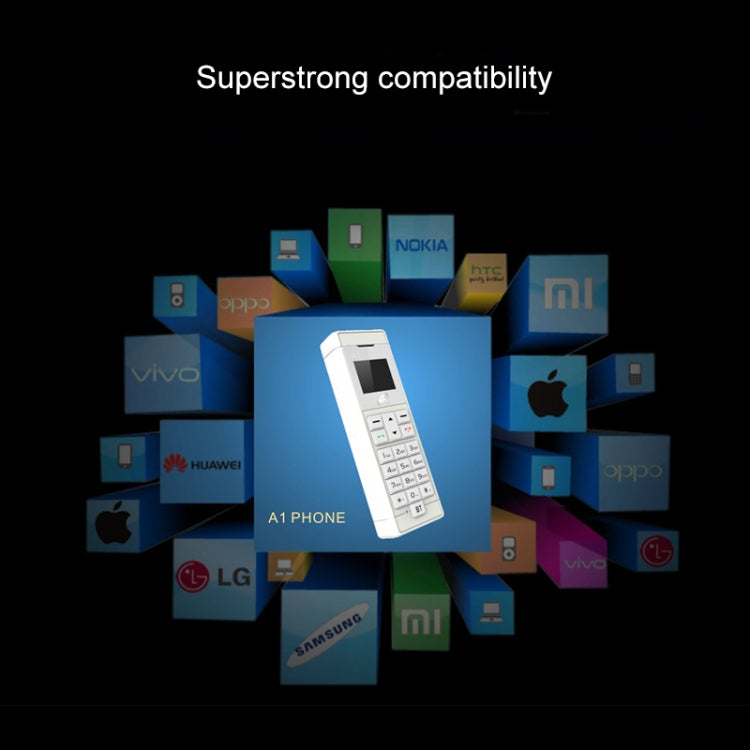 Forita A1 Card Mobile Phone, 0.66 inch, MTK6261D, 18 Keys, Support Bluetooth, FM, MP3, GSM