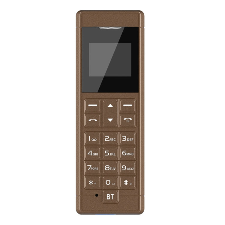 Forita A1 Card Mobile Phone, 0.66 inch, MTK6261D, 18 Keys, Support Bluetooth, FM, MP3, GSM