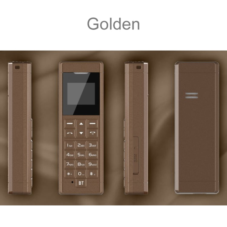 Forita A1 Card Mobile Phone, 0.66 inch, MTK6261D, 18 Keys, Support Bluetooth, FM, MP3, GSM