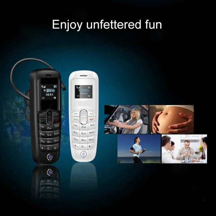 Forita A20 Mini Mobile Phone, Hands Free Bluetooth Dialer Headphone, 0.66 inch, MTK6261D, 18 Keys, FM, MP3, GSM(Gold)