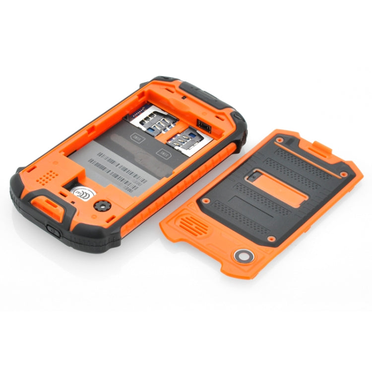 Forita Z18 Triple Proofing  Phone, IP53 Waterproof Shockproof Dustproof, 2.45 inch, Android 4.0, MTK6575, 2.0MP Camera, Bluetooth, WiFi, FM, Dual SIM(Orange)