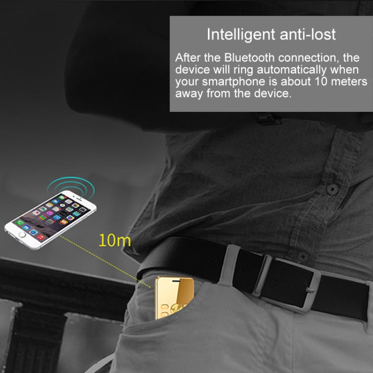 MPARTY C555B Card Mobile Phone, 1.3 inch, MTK6261DA, 21 Keys, Support Bluetooth, Anti-lost, FM, GSM, Dual SIM