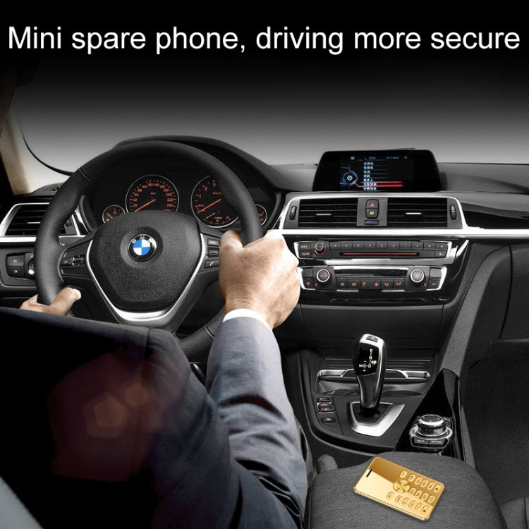 MPARTY C555B Card Mobile Phone, 1.3 inch, MTK6261DA, 21 Keys, Support Bluetooth, Anti-lost, FM, GSM, Dual SIM