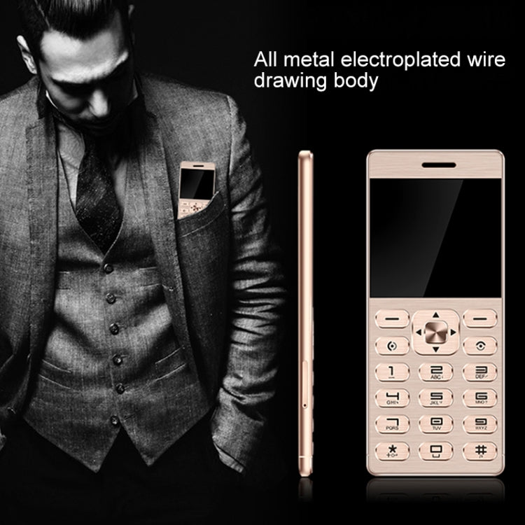 MPARTY LT1 Card Mobile Phone, 2.0 inch, MTK60A, 20 Keys, Support 0.3MP Camera, Bluetooth, IR, FM, MP3, GSM, Dual SIM