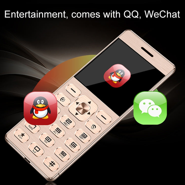 MPARTY LT1 Card Mobile Phone, 2.0 inch, MTK60A, 20 Keys, Support 0.3MP Camera, Bluetooth, IR, FM, MP3, GSM, Dual SIM