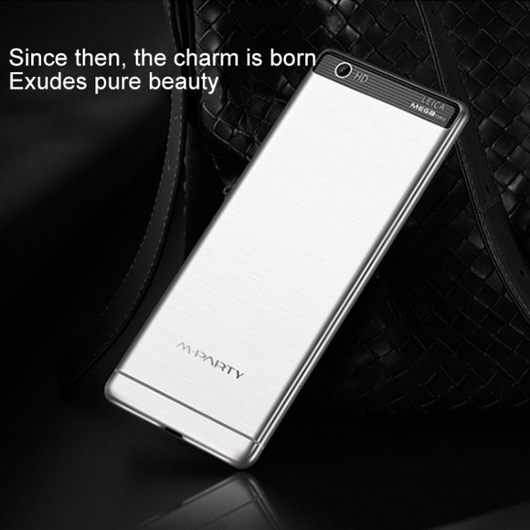 MPARTY LT1 Card Mobile Phone, 2.0 inch, MTK60A, 20 Keys, Support 0.3MP Camera, Bluetooth, IR, FM, MP3, GSM, Dual SIM