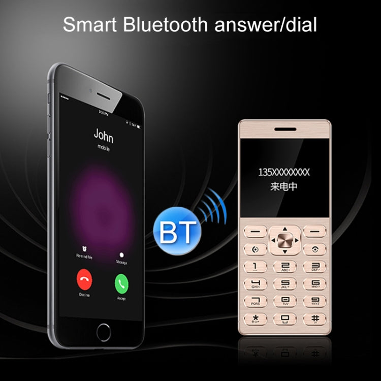 MPARTY LT1 Card Mobile Phone, 2.0 inch, MTK60A, 20 Keys, Support 0.3MP Camera, Bluetooth, IR, FM, MP3, GSM, Dual SIM