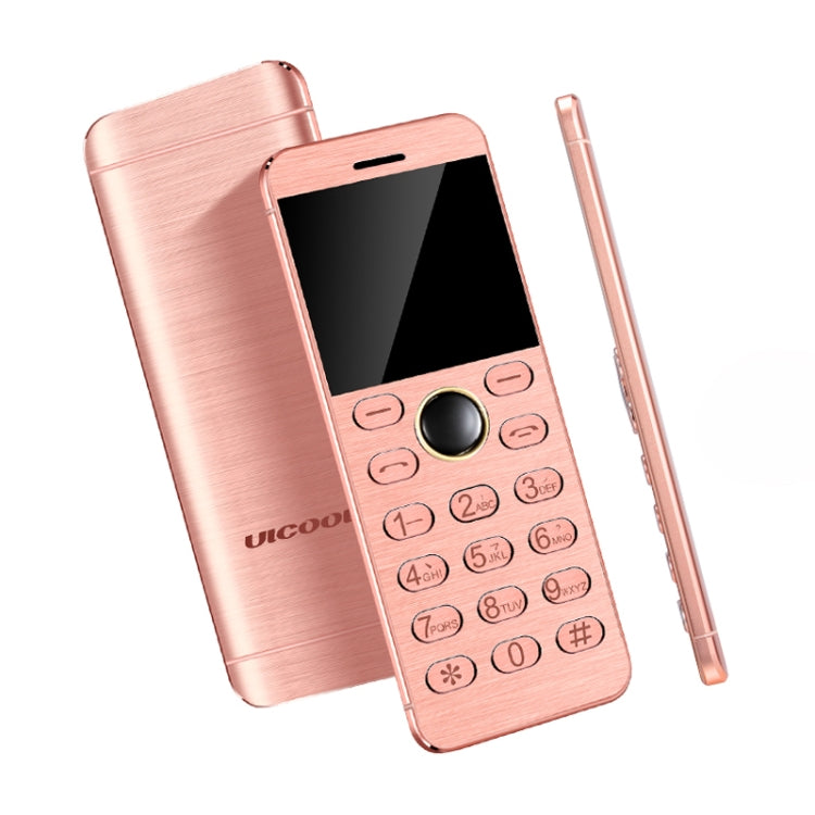 ULCOOL V16 Card Mobile Phone, 1.54 inch, SC6531D, 21 Keys, Support Bluetooth, FM, GSM, Dual SIM