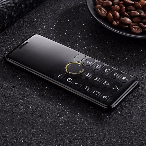 ULCOOL V2T Card Mobile Phone, 2.0 inch, SC6531CA, 20 Keys, Support Bluetooth, FM, IR, GSM, Dual SIM