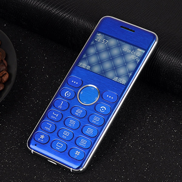 ULCOOL V2T Card Mobile Phone, 2.0 inch, SC6531CA, 20 Keys, Support Bluetooth, FM, IR, GSM, Dual SIM
