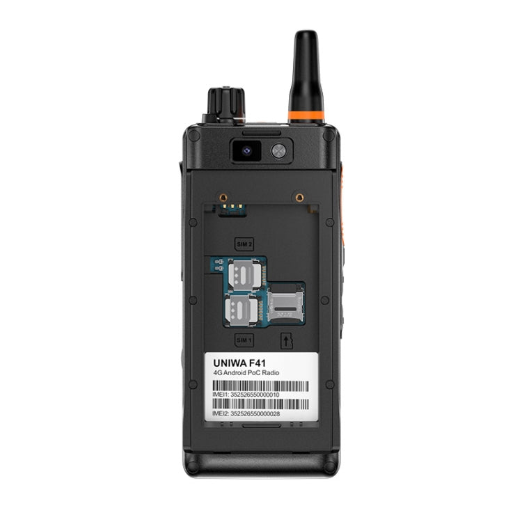 UNIWA F41 Rugged Phone, 1GB+8GB, 2.4 inch MediaTek MT6739 Quad Core,  4600mAh Battery, 21 Keys, Network: 4G  - Black