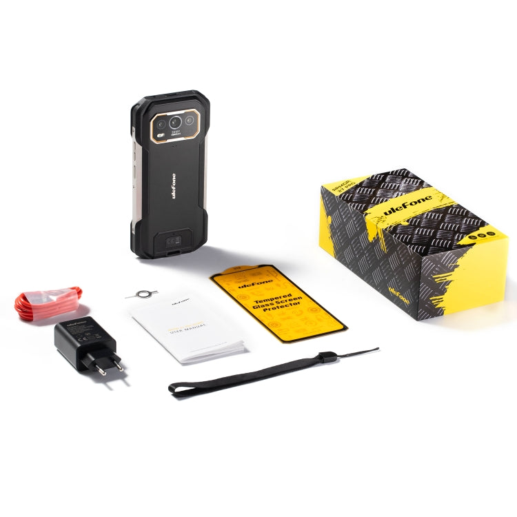 [HK Warehouse] Ulefone Armor 27 Pro Rugged Phone, 12GB+256GB, Night Vision, 10600mAh, 6.78 inch Android 14 MediaTek Dimensity 6300 Octa Core, Network: 5G, NFC  - Black