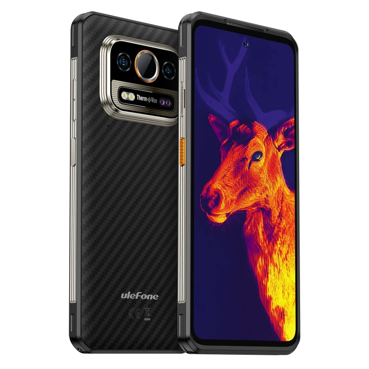 [HK Warehouse] Ulefone Armor 25T Rugged Phone, 6GB+256GB, Thermal Imaging, 6.78 inch Android 14 MediaTek Helio G99 Octa Core, Network: 4G, NFC, OTG  - Black