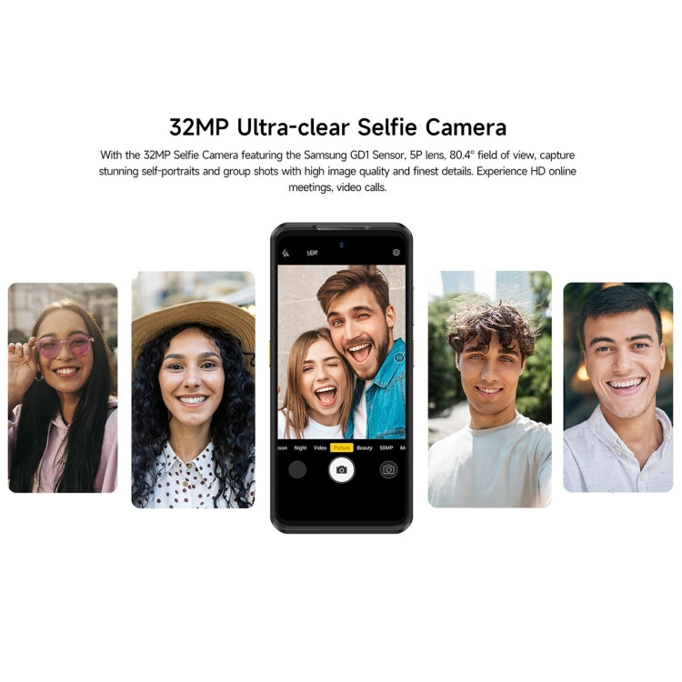 [HK Warehouse] Ulefone Armor 25T Rugged Phone, 6GB+256GB, Thermal Imaging, 6.78 inch Android 14 MediaTek Helio G99 Octa Core, Network: 4G, NFC, OTG  - Black