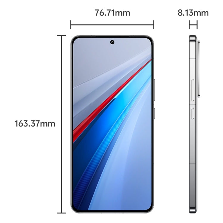 vivo iQOO 13, 12GB+512GB, Face ID / Screen Fingerprint Identification, 6.82 inch Android 15 OriginOS 5 Snapdragon 8 Elite Octa Core, OTG, NFC, Network: 5G, Support Google Play