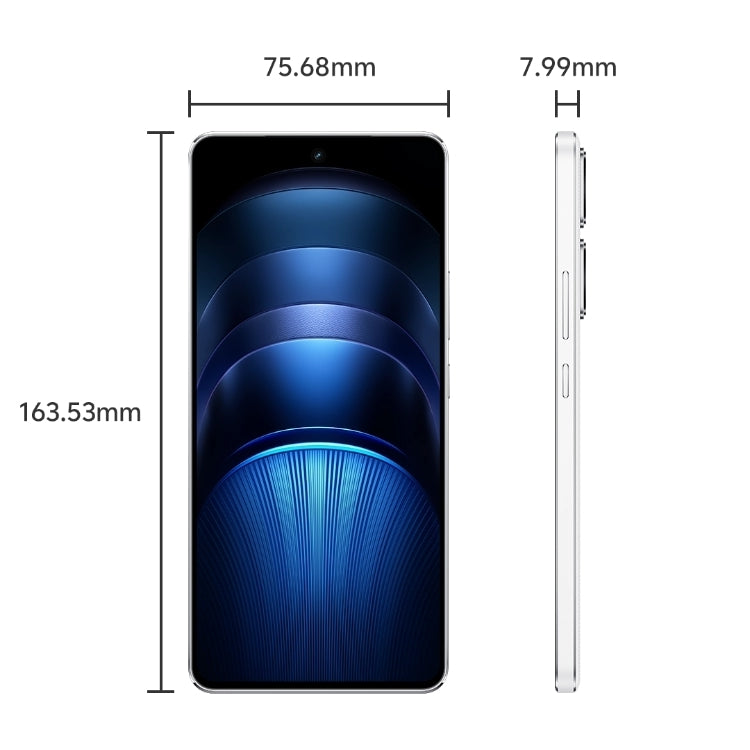 vivo iQOO Neo9S Pro+, 16GB+512GB, Face ID & Ultrasonic 3D Fingerprint Identification, 6.78 inch Android 14 OriginOS 4 Snapdragon 8 Gen 3 Octa Core 2.63GHz, OTG, NFC, Network: 5G, Support Google Play