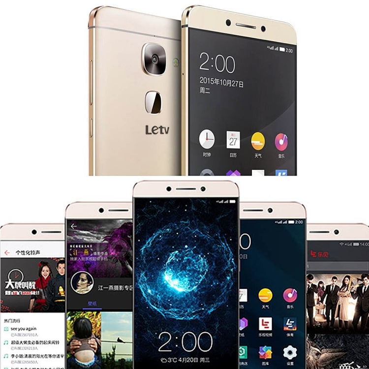 Letv Le 2 X526, 3GB+64GB, Fingerprint Identification, 5.5 inch EUI 5.8 (Android 6.0) Qualcomm Snapdragon 652 Octa Core up to 1.8GHz, Network: 4G, QC 3.0(Rose Gold)