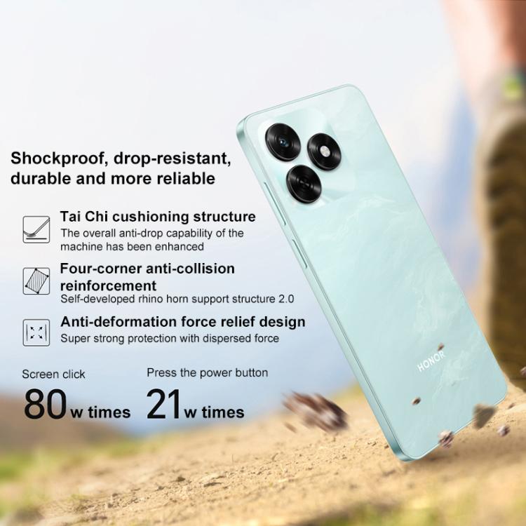 Honor Play 70C, 4GB+128GB, 6.75 inch MagicOS 9.0 Android 15 MediaTek Helio G81 Ultra Octa Core, Network: 4G, OTG