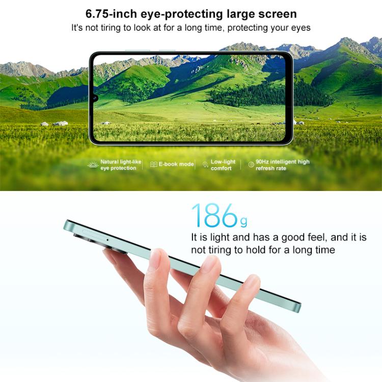 Honor Play 70C, 4GB+128GB, 6.75 inch MagicOS 9.0 Android 15 MediaTek Helio G81 Ultra Octa Core, Network: 4G, OTG