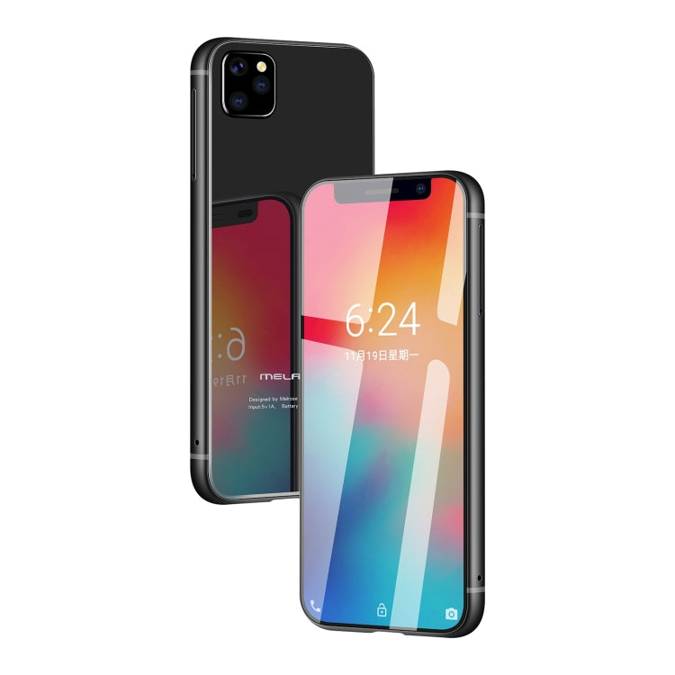 MELROSE 2019, 1GB+8GB, Face ID & Fingerprint Identification, 3.4 inch, Android 8.1 MTK6739V/WA Quad Core up to 1.28GHz, Network: 4G, Dual SIM, Support Google Play