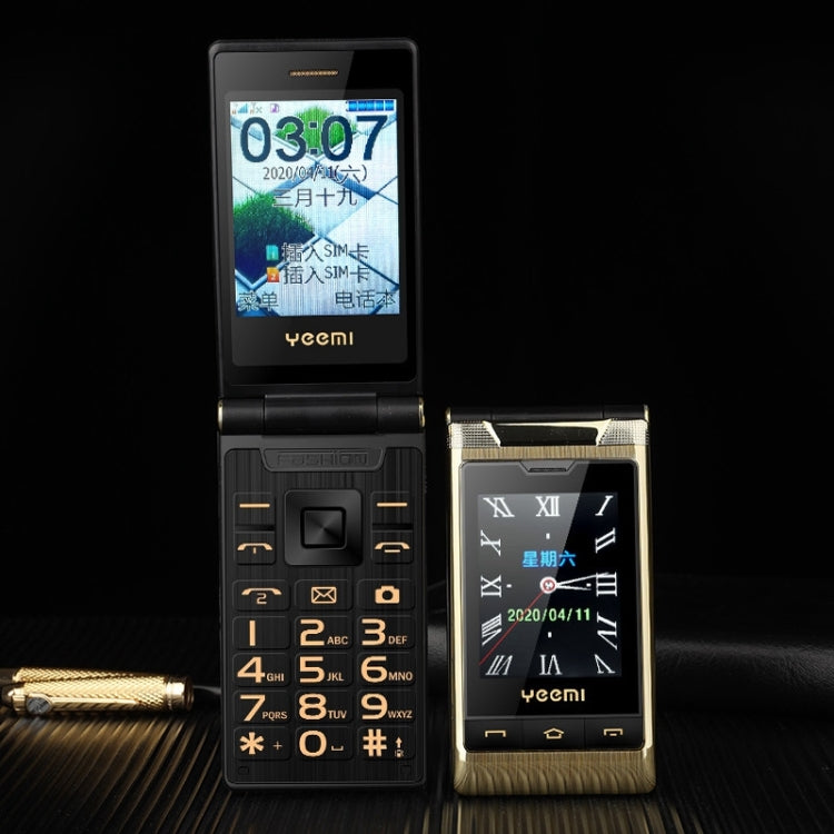 Mafam F10 Dual-screen Flip Phone, 2.8 inch Touch Display + 2.4 inch, 5900mAh Battery, Support FM, SOS, GSM, Family Number, Big Keys, Dual SIM