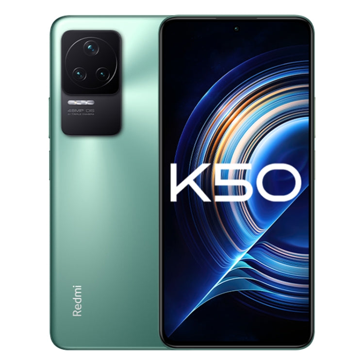 Xiaomi Redmi K50 5G, 48MP Camera, 8GB+256GB, Triple Back Cameras, 5500mAh Battery, 6.67 inch MIUI 13 Dimensity 8100 Octa Core 5nm up to 2.85GHz, Network: 5G, Dual SIM, NFC, IR