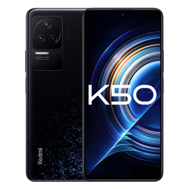 Xiaomi Redmi K50 5G, 48MP Camera, 12GB+256GB, Triple Back Cameras, 5500mAh Battery, 6.67 inch MIUI 13 Dimensity 8100 Octa Core 5nm up to 2.85GHz, Network: 5G, Dual SIM, NFC, IR