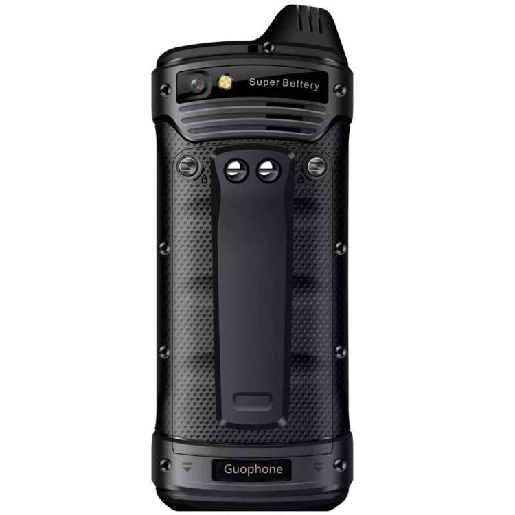 U014 Walkie Talkie Rugged Smartphone,1GB+8GB, IP67 Waterproof, 5200mAh Battery, 2.4 inch Android 8.1 MT6739 Cortex A53 Quad Core 1.3GHz, Network: 4G, NFC, OTG,POC(Black)