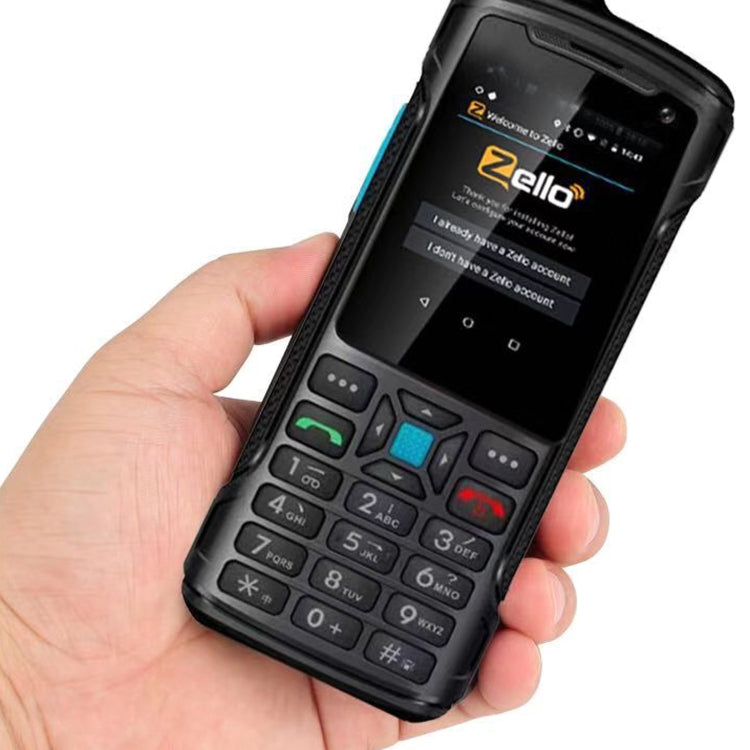 U014 Walkie Talkie Rugged Smartphone,1GB+8GB, IP67 Waterproof, 5200mAh Battery, 2.4 inch Android 8.1 MT6739 Cortex A53 Quad Core 1.3GHz, Network: 4G, NFC, OTG,POC(Black)