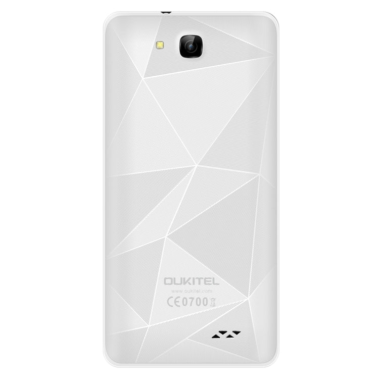[HK Warehouse] OUKITEL C3 8GB, Network: 3G, 3D Diamond Designed Back Cover, 5.0 inch Android 6.0 MT6580 Quad Core 1.3GHz, RAM: 1GB