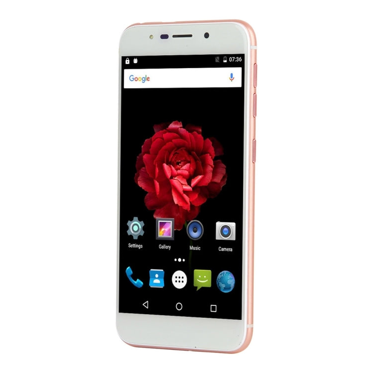 UHAPPY UP720, 2GB+16GB, Rear Fingerprint Unlocking, Dual SIM, Dual Camera, 2.5D 5.0 inch Android 6.0 MTK6737 Quad Core 1.3GHz, Support WiFi, Bluetooth, GPS, FM, G-sensor, Network: 4G
