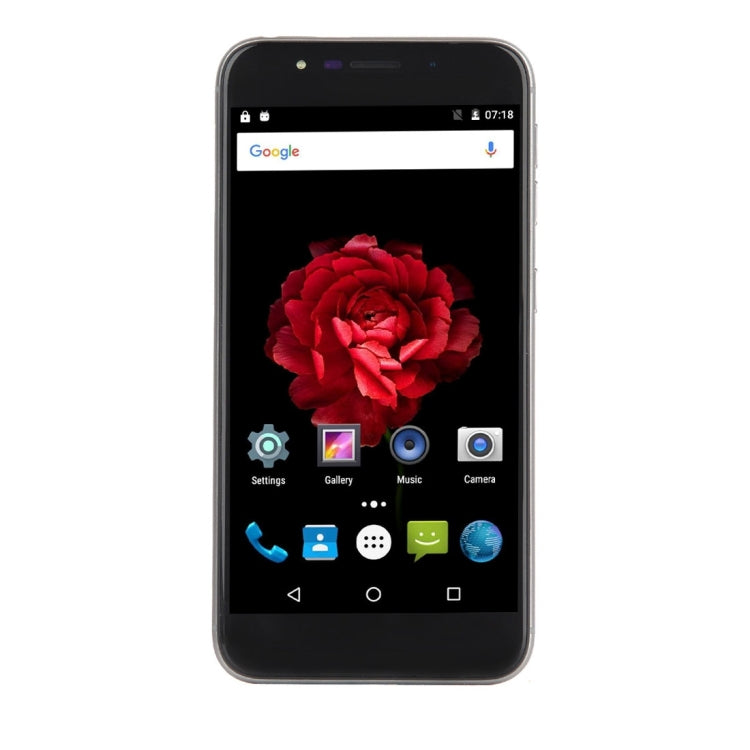 UHAPPY UP720, 2GB+16GB, Rear Fingerprint Unlocking, Dual SIM, Dual Camera, 2.5D 5.0 inch Android 6.0 MTK6737 Quad Core 1.3GHz, Support WiFi, Bluetooth, GPS, FM, G-sensor, Network: 4G