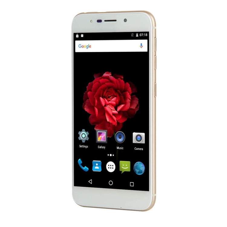UHAPPY UP720, 2GB+16GB, Rear Fingerprint Unlocking, Dual SIM, Dual Camera, 2.5D 5.0 inch Android 6.0 MTK6737 Quad Core 1.3GHz, Support WiFi, Bluetooth, GPS, FM, G-sensor, Network: 4G