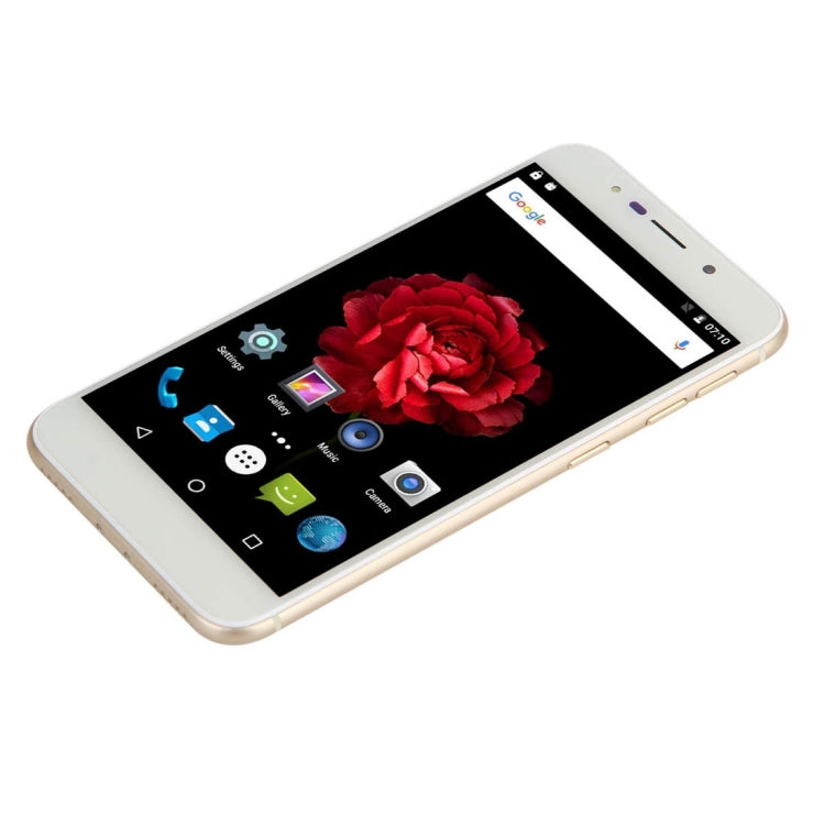 UHAPPY UP720, 2GB+16GB, Rear Fingerprint Unlocking, Dual SIM, Dual Camera, 2.5D 5.0 inch Android 6.0 MTK6737 Quad Core 1.3GHz, Support WiFi, Bluetooth, GPS, FM, G-sensor, Network: 4G