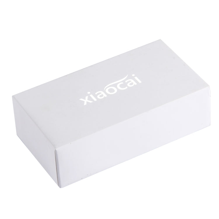 xiaocai V1 Mini Key Mobile Phone, Network: 2G, Dual SIM, 2.4 inch Screen, MTK6531CA, Support Calculator, Schedule, Memo, Office Function, 8GB TF Card(Black)