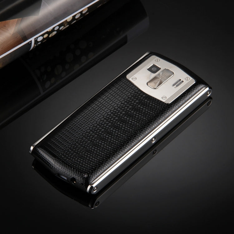 xiaocai V1 Mini Key Mobile Phone, Network: 2G, Dual SIM, 2.4 inch Screen, MTK6531CA, Support Calculator, Schedule, Memo, Office Function, 8GB TF Card(Black)