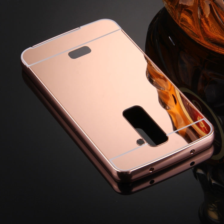For LG G2 Electroplating Mirror PC Protective Case
