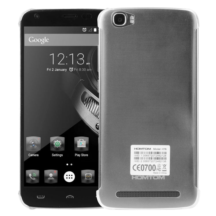 Plastic Hard Protective Case for HOMTOM HT6(Transparent)