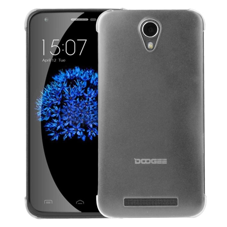 Plastic Hard Protective Case for DOOGEE Valencia 2 Y100 Plus(Transparent)
