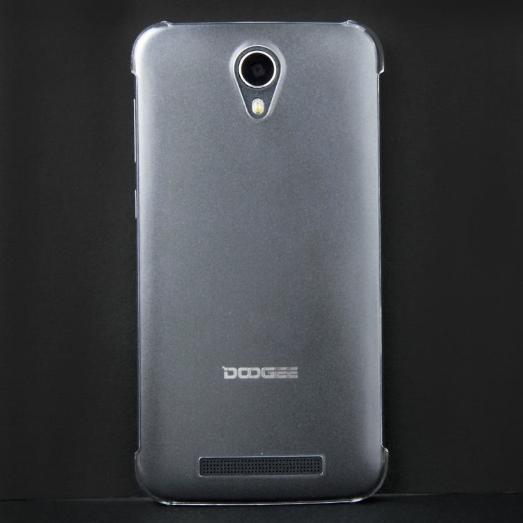 Plastic Hard Protective Case for DOOGEE Valencia 2 Y100 Plus(Transparent)