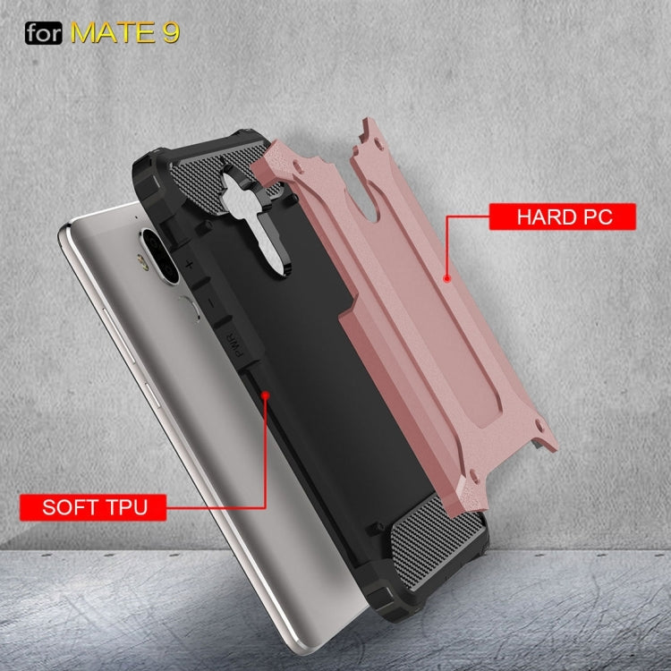 For Huawei  Mate 9 Rugged Armor TPU + PC Combination Case