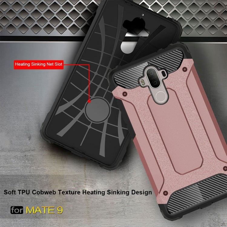 For Huawei  Mate 9 Rugged Armor TPU + PC Combination Case