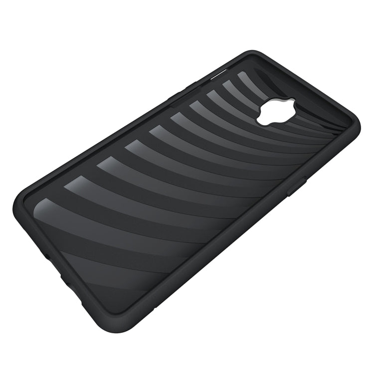 For OnePlus  3 Brushed Texture Separable TPU + PC Combination Back Case with Card Slot & Holder