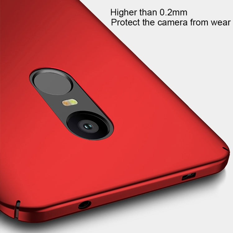 CAFELE for  Xiaomi Redmi Note 4X Ultra-thin PC Frosted Protective Back Cover Case