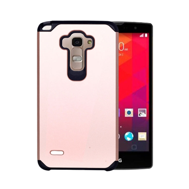 For LG Stylus LS770 Corselet TPU + PC Combination Back Case