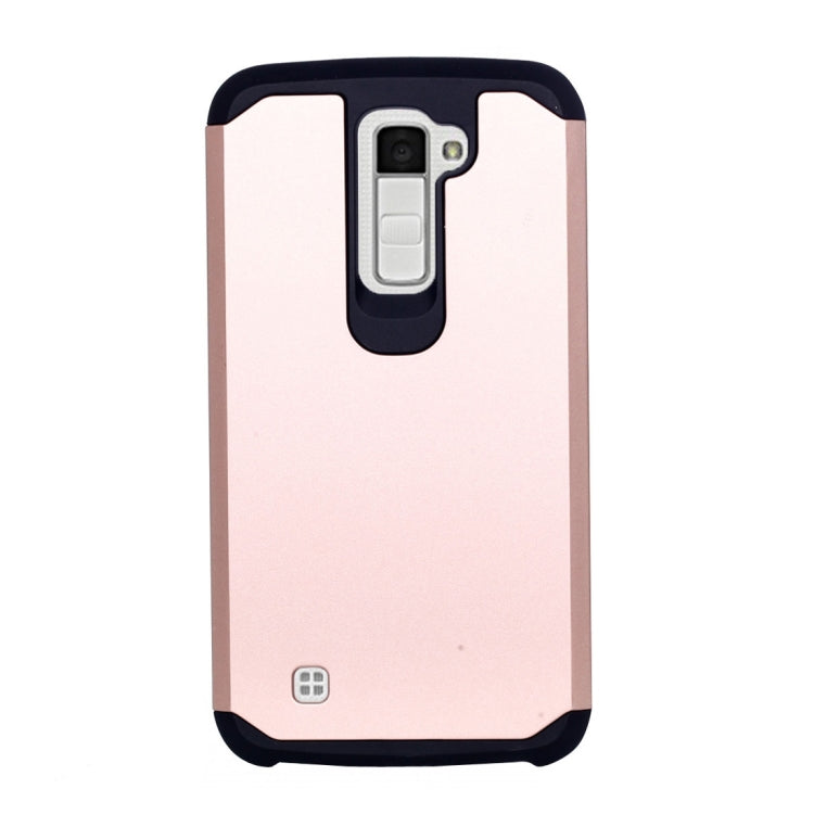 For LG K10 Corselet TPU + PC Combination Back Case