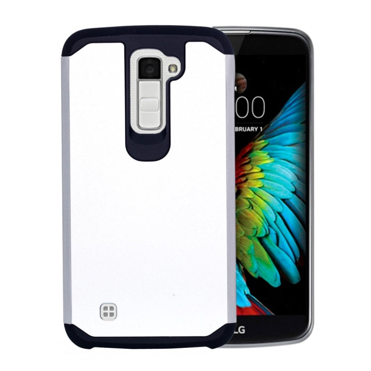 For LG K10 Corselet TPU + PC Combination Back Case