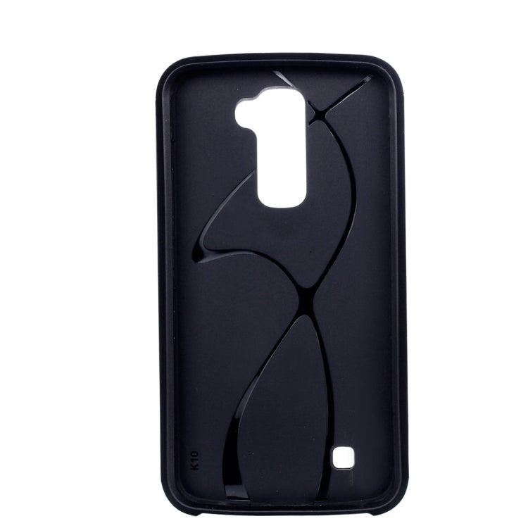 For LG K10 Corselet TPU + PC Combination Back Case