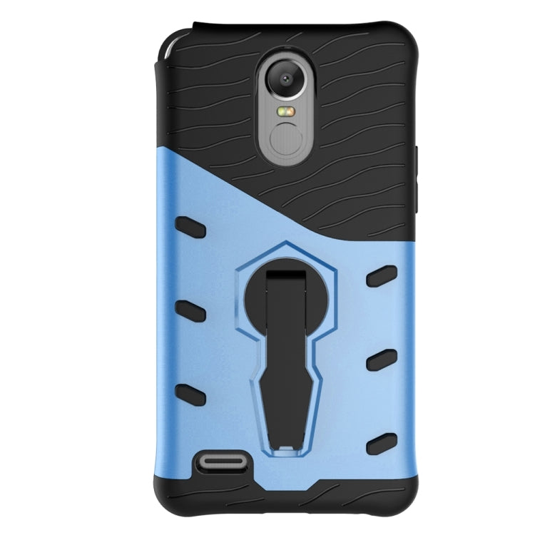 For LG Stylus 3 Shock-Resistant 360 Degree Spin Sniper Hybrid Case TPU + PC Combination Case with Holder
